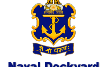 Naval Dockyard Recruitment 2023 – 281 Apprentice Post | Apply Online