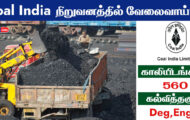 Coal India Recruitment 2023 – 560 Management Trainee Posts | Apply Online