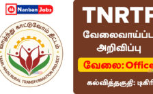 TNRTP Recruitment 2024: Job Opportunity for 11 Project Lead Posts