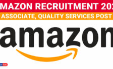 Amazon Recruitment 2024: Job Opportunity for Various Associate Posts