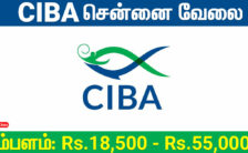 CIBA Chennai Recruitment 2024 Various Field Assistant Posts
