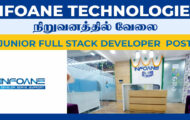 Infoane Technologies Recruitment 2024 – Various Junior Full-Stack Developer Posts