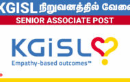 KGISL Recruitment 2024 – Various Senior Associate Posts