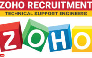 ZOHO Recruitment 2024: Job Opportunity for Various Technical Support Engineers Posts